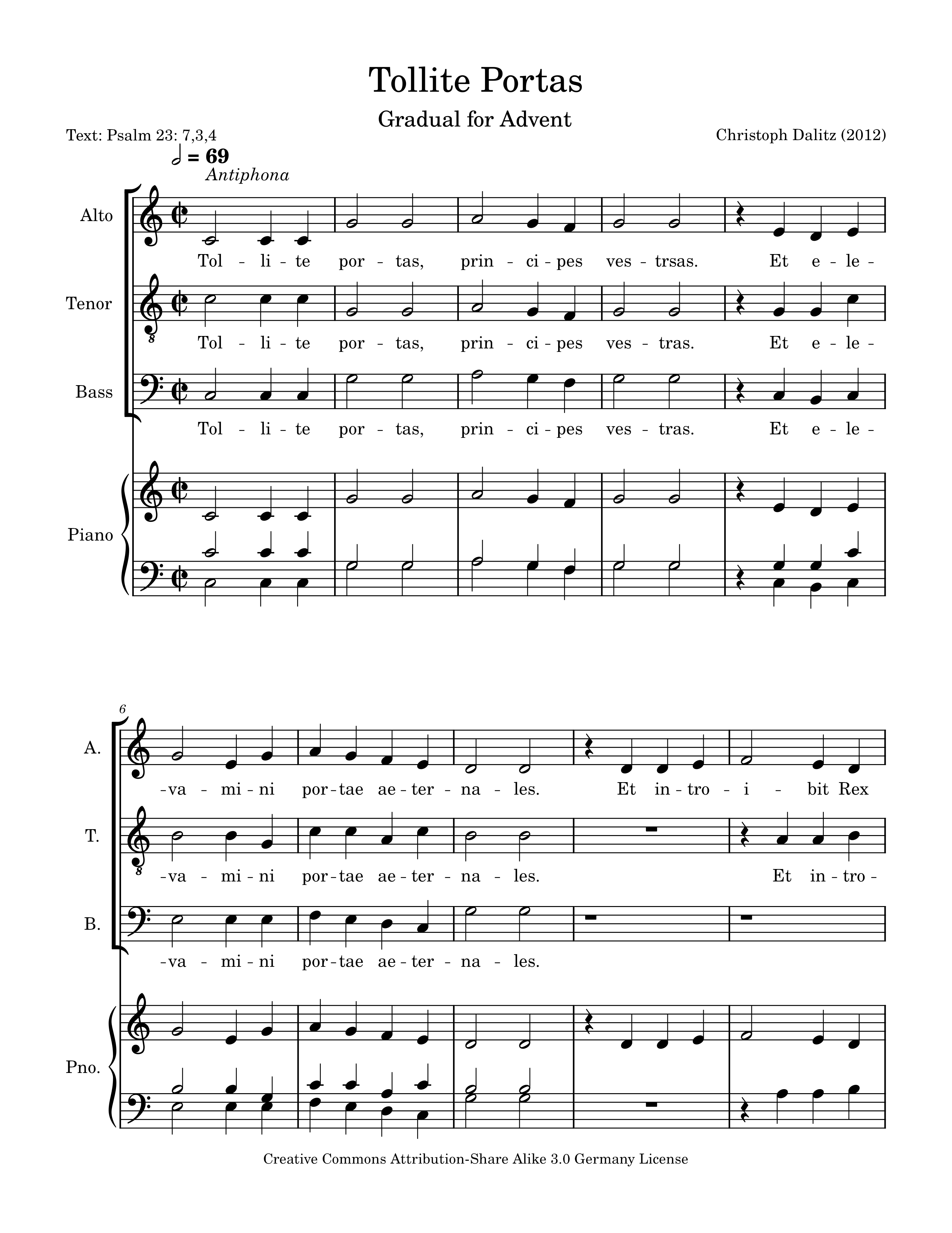 Tollite Portas page 1